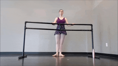heel ball toe for tendu