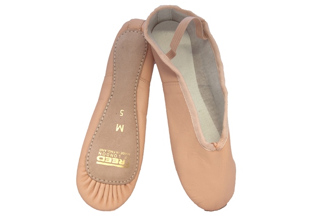 freed of london aspire leather full sole ballet shoe