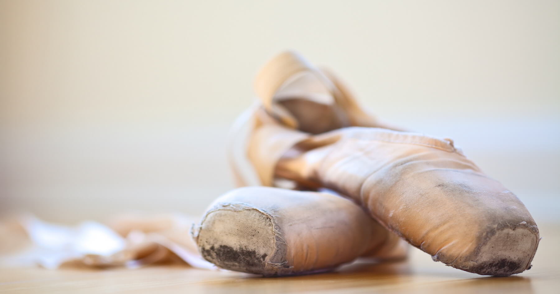 make pointe shoes more comfortable